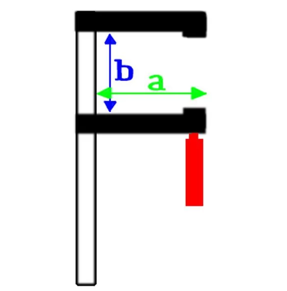 Topart Hafif Tip Güçlü Marangoz İşkence Sıkıştırma Kıskaç(1 Adet) - 12