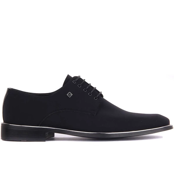 Fosco 8003 Bağcıklı Siyah Tekstil Erkek Klasik Ayakkabı - 2