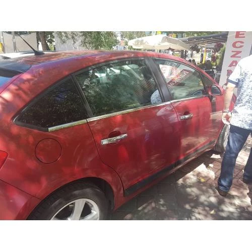 Citroen C4 HB Krom Cam Çıtası 8 Prç 2005-2010 Paslanmaz Çelik - 2