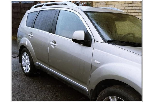 Mitsubishi Outlander Krom Cam Çıtası 8 prç. 2006-2012 P. Çelik - Resim 2