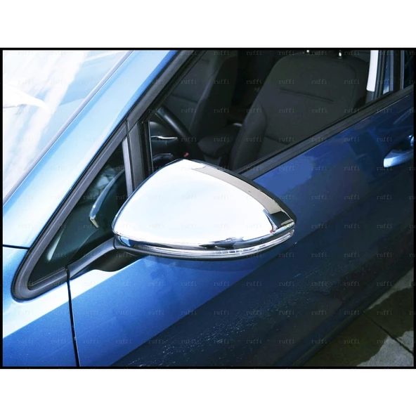 VW Touran Krom Ayna Kapağı 2 parça 2015 Ve Üzeri Paslanmaz Çelik