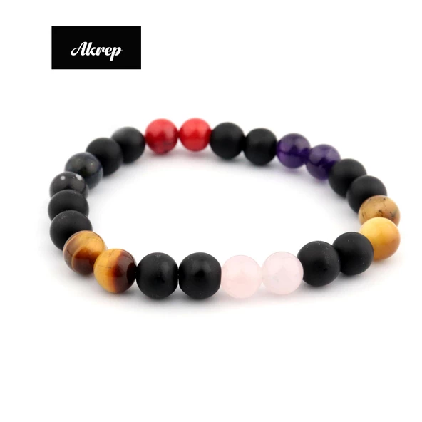 Hakiki Doğaltaş Bileklik Burç Bilekliği Burçlara Özel Unisex - 2