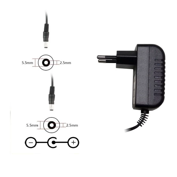 Fotoğraf Makinası İçin 24V-30V 170mA-500mA (0.17A-0.5A) Adaptör - Şarj Aleti RETRO