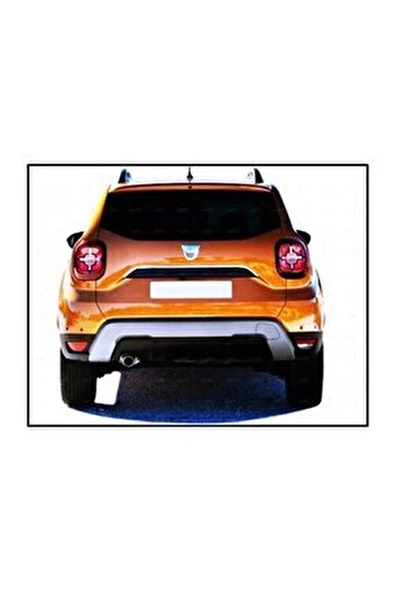 Dacia Duster Krom Bagaj Çıtası P.Çelik 2018-2023 Paslanmaz Çelik - 1