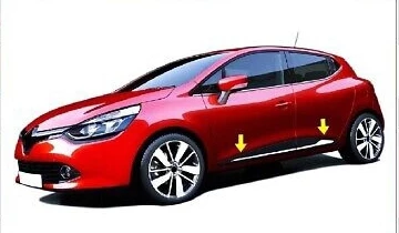 Renault Clio 4 HB Krom Yan Kapı Çıtası 4 Kapı P. Çelik 2012-2018 ürün görseli