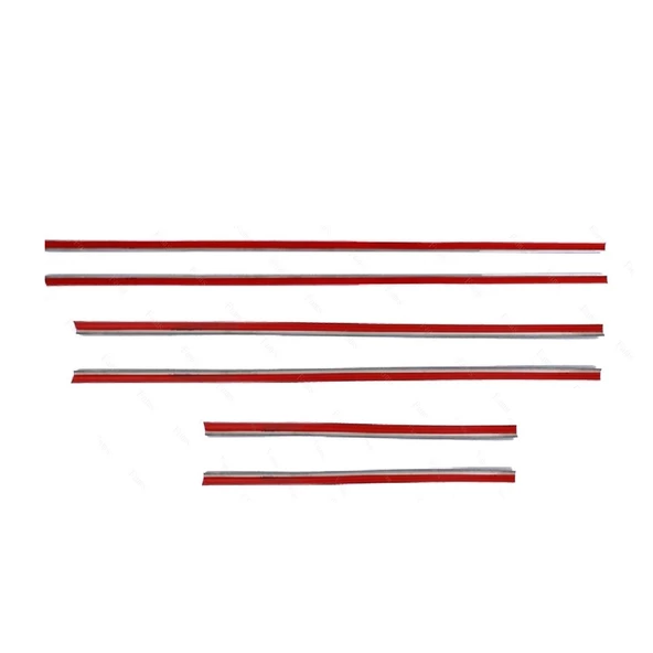 Honda Civic Krom Cam Çıtası 6 Parça 2007-2012 P.Çelik - Resim 4