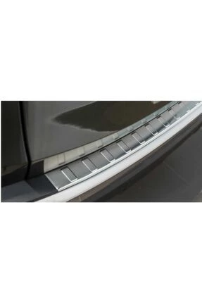 Ford Tourneo Courier Krom Arka Tampon Eşiği 2014-2023 Paslanmaz Çelik - Resim 6