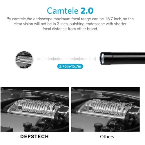 Depstech WF028 Kablosuz Endoskop Işıklı Kapsam Kamerası - 4