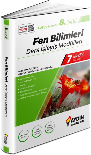 Aydın 2024 8. Sınıf Fen Bilimleri Ders İşleyiş Modülleri - 2