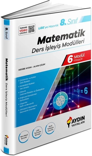 Aydın 2024 8. Sınıf Matematik Ders İşleyiş Modülleri