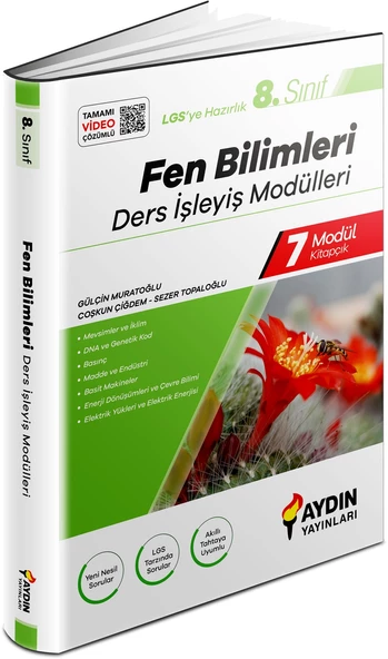 Aydın 2024 8. Sınıf Fen Bilimleri Ders İşleyiş Modülleri
