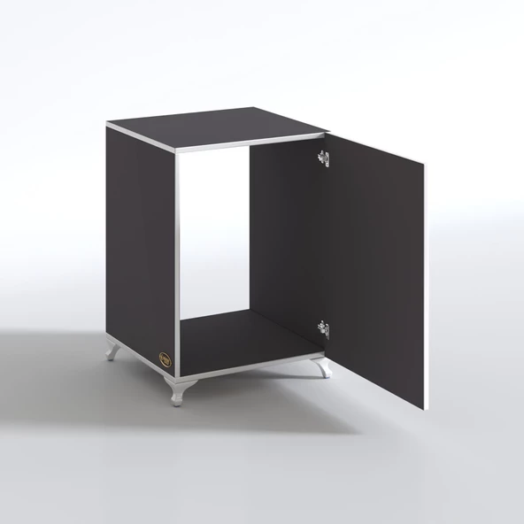 Kenzlife ocak dolabı hoşseda gri 85*60*56 hazır mutfak klasik set üstü ocak için arkalıksız - Resim 3