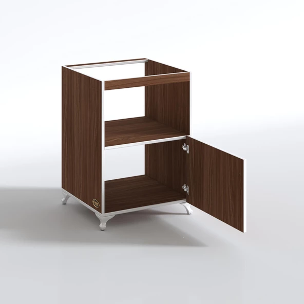 Kenzlife ocak dolabı doğangün cvz 85*60*56 hazır mutfak ankastre gömme ocak için arkalıksız - Resim 3