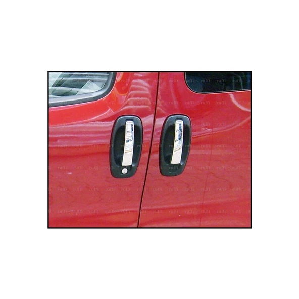 Peugeot Bipper Krom Kapı Kolu 4 kapı 2008 Üzeri P. Çelik - Resim 2