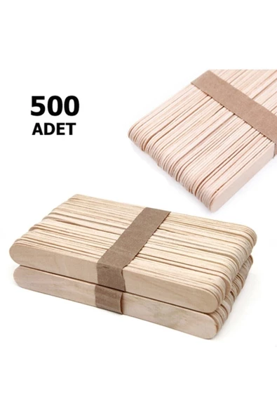 Sırımsı 500 Adet Ahşap Büyük Dil Çubuğu