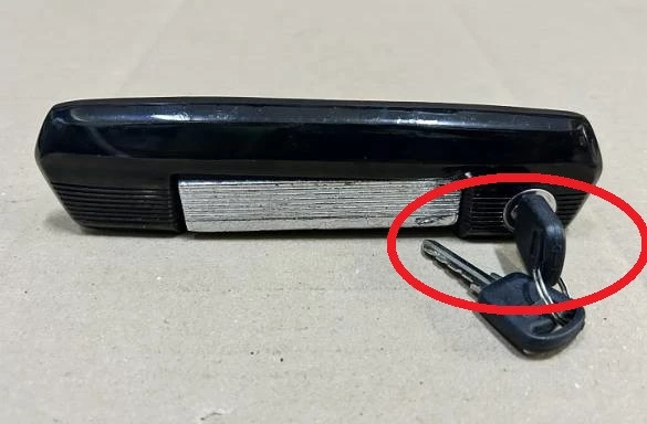 MURAT 131 KAPI ŞİFRESİ ANAHTARLI 2Lİ (METAL KAPI KOLLARI İÇİNDİR) M131 KAPI KİLİDİ, KAPI ANAHTARI - 3