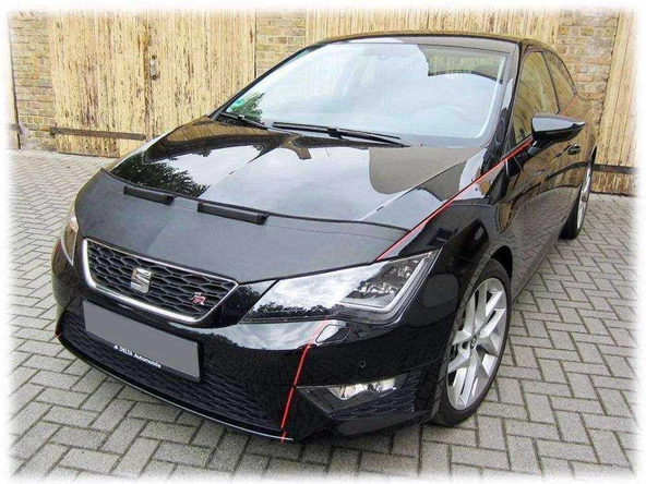 Seat Leon 2012 Suni Deri Lüx Kaput Koruyucu Maske