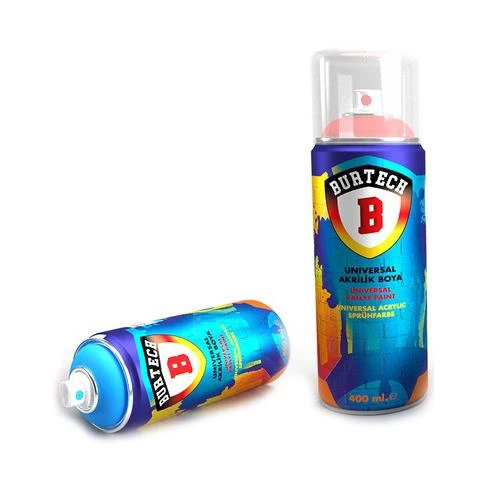 Akrilik Sprey Boya 400 ml Burtech Universal