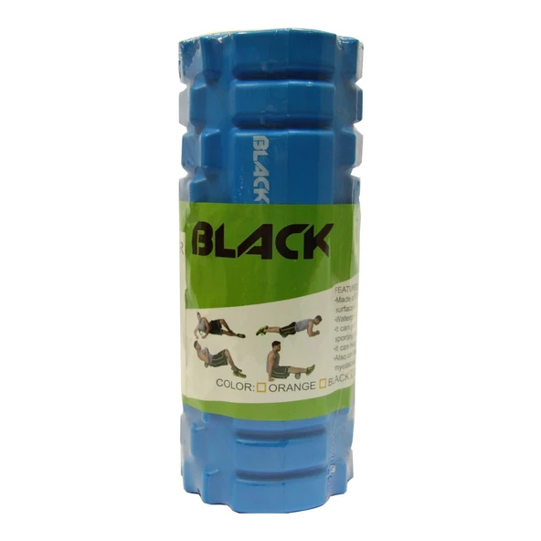 Black Tırtıklı Foam Roller