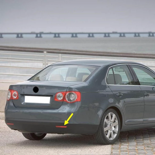 VW Jetta 5 2006-2011 Arka Tampon Sağ Alt Köşe Reflektörü 1K5945106