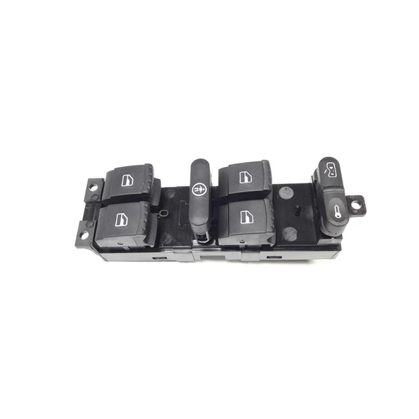 VW Passat B5 1997-2000 Sol Ön Kapı Dörtlü Cam Düğmesi 1J4959857B - 3
