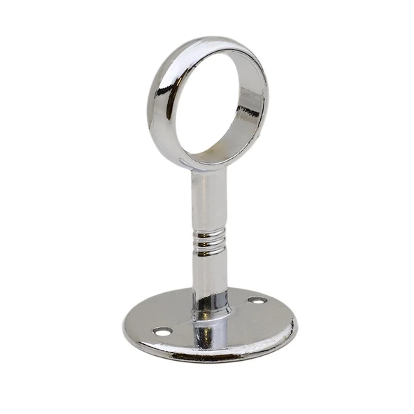 Askı Flanşı Açık Ağız Daire Dolap Elbise Askı Aparatı Boru Tutucu (2 ADET) - Resim 5