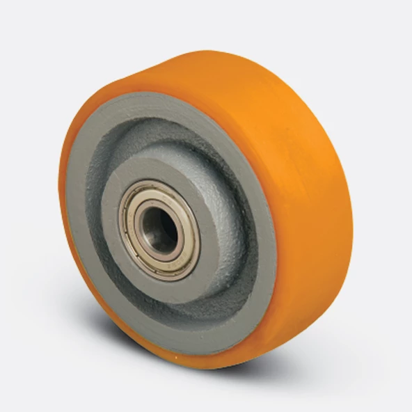 Emes YT 00 VBP 170 Bilyalı Döküm Yedek Teker 170 mm 700 Kg