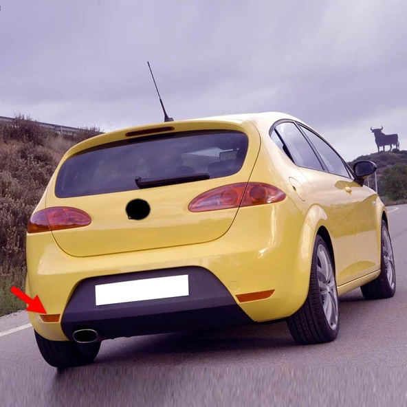 Seat Leon 2 Cupra 2006-2009 Arka Tampon Sol Alt Köşe Reflektörü 1P0945105E