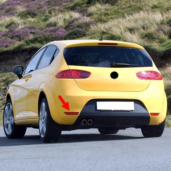 Seat Leon 2 FR 2010-2012 Arka Tampon Sol Alt Köşe Reflektörü 1P0945105E