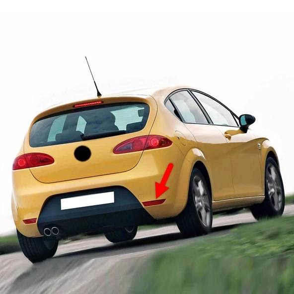 Seat Leon 2 Cupra 2010-2012 Arka Tampon Sağ Alt Köşe Reflektörü 1P0945106E