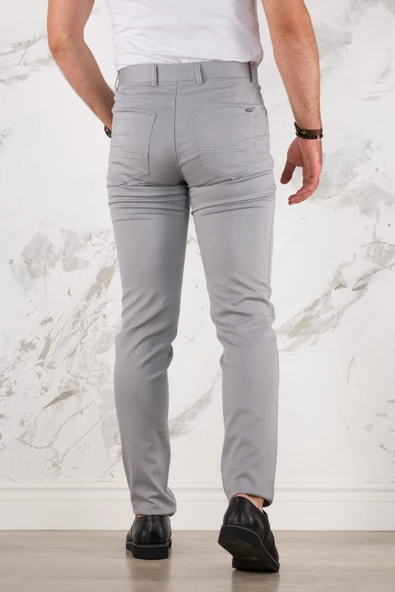 APARTRO REGULAR FİT MEVSİMLİK 5 CEP ERKEK GABARDİN PANTOLON - Resim 5