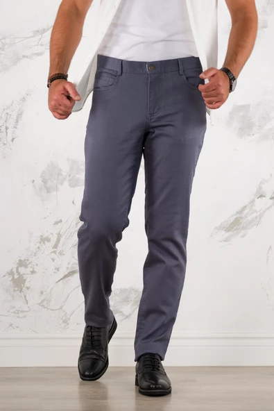 APARTRO REGULAR FİT MEVSİMLİK 5 CEP ERKEK GABARDİN PANTOLON - Resim 9