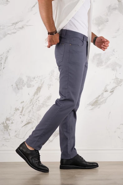 APARTRO REGULAR FİT MEVSİMLİK 5 CEP ERKEK GABARDİN PANTOLON - Resim 7