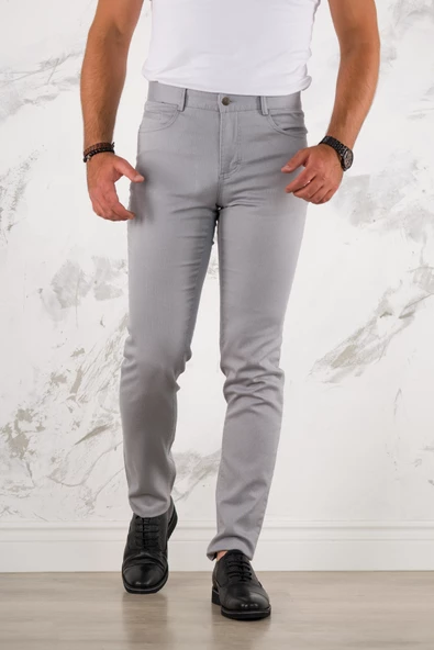 APARTRO REGULAR FİT MEVSİMLİK 5 CEP ERKEK GABARDİN PANTOLON - Resim 4