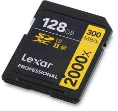 Lexar 128GB 2000X 300mb/sn UHS-II SDXC Hafıza Kartı - 3