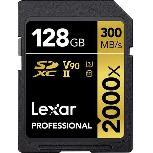 Lexar 128GB 2000X 300mb/sn UHS-II SDXC Hafıza Kartı - 2