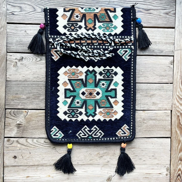 Shark Anatolia Heybe Çanta Lacivert - 5