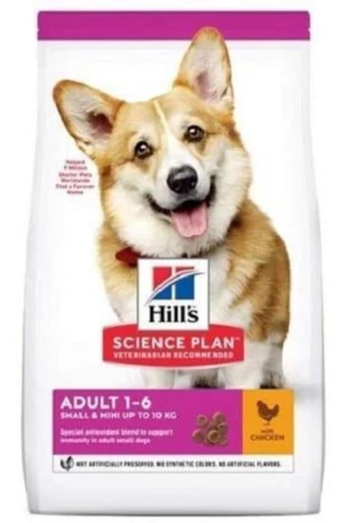 Hills Science Plan HILL'S SCIENCE PLAN Small & Mini Adult Tavuklu Köpek Maması 1,5kg