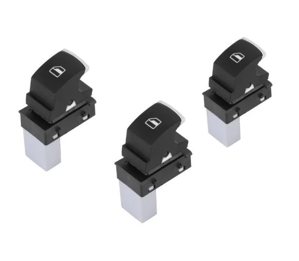 VOLKSWAGEN PASSAT B7 CAM AÇMA DÜĞME ANAHTARI TAKIMI (2006-2014) - Resim 4