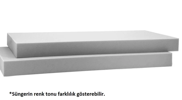 Mandaş Süngerli 3 Kişilik Salıncak Minder Seti (Pamuklu Kumaş)-Gri Çizgili - 4