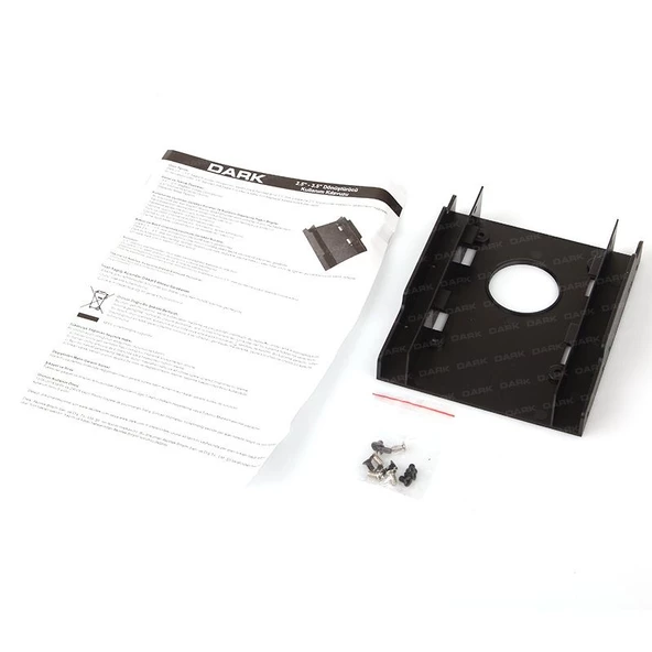 DARK 2 x 2.5 HDD-SSD Çift Yuvalı 3.5 Dönüştürücü DK-AC-DA35X25 - 3