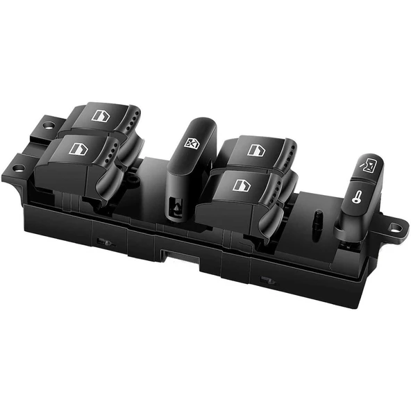 VOLKSWAGEN GOLF IV 4 SOL DÖRTLÜ CAM DÜĞMESİ ANAHTARI (1998-2004) - Resim 3