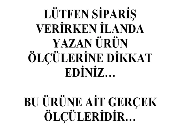 DEKOR SARI PLAKA - YAW HE HE (22x75cm) vantuzlu Pleksi (Dekor Levha) DEKOR PLAKA - Resim 2