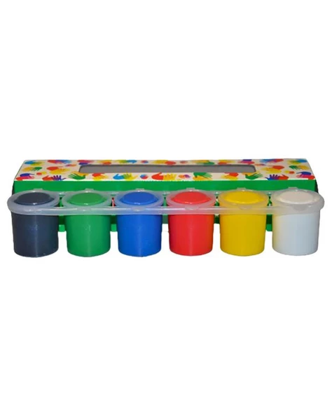 Alpino 6 Renk Parmak Boyası 6x25ml - 3