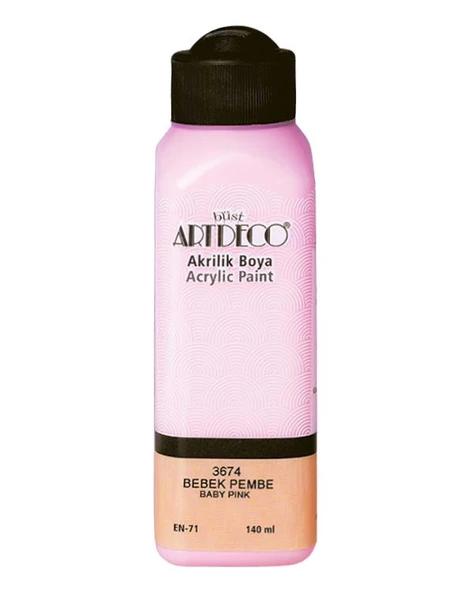 Artdeco Akrilik Boya 140 ml Bebek Pembe