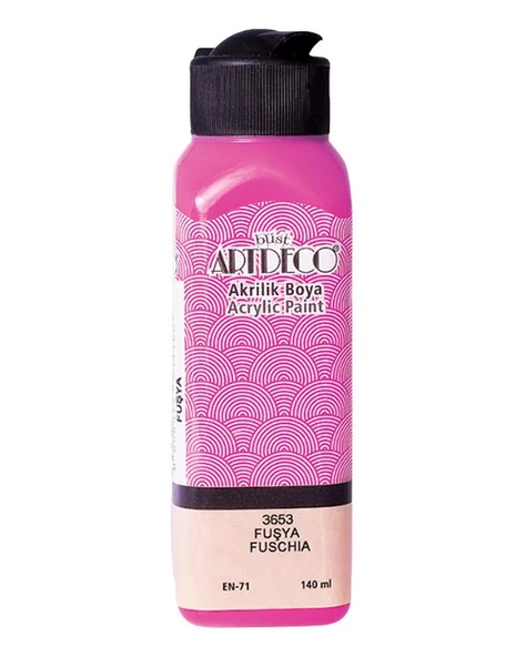 Artdeco Akrilik Boya 140 ml Fuşya