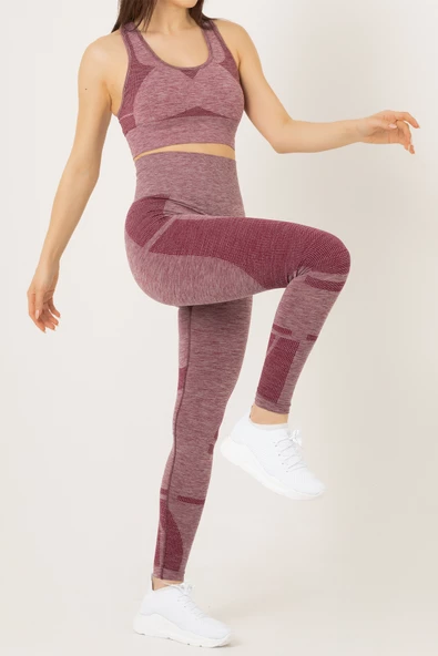 MioFit Active Euphoria Seamless Yüksek Bel Gym Tayt - 2