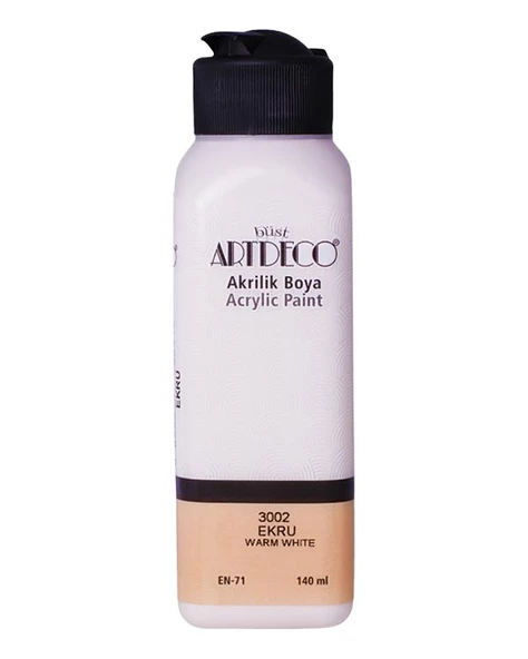 Artdeco Akrilik Boya 140 ml Ekru