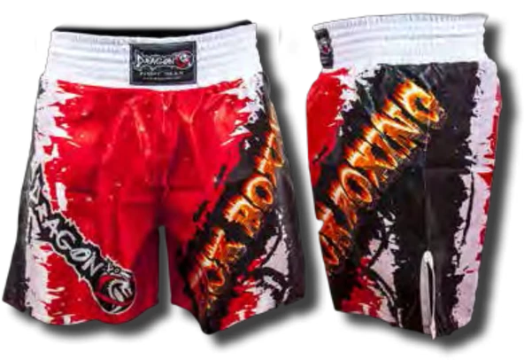 DragonDo KB103 Baskılı Kick Boks Şortu - 3