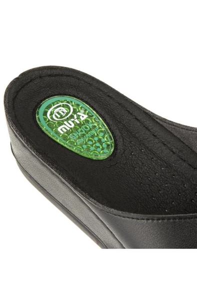 Muya Active 31135-001 Topuk Jelli Anatomik Taban Kadın Terlik Siyah 36-40 - Resim 5